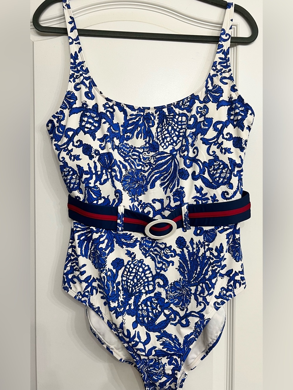 Lilly Pulitzer “Ride with me” one piece with belt. Only worn once!!